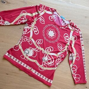 J. McLaughlin 3/4 Sleeved Top